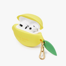 Load image into Gallery viewer, KateSpadeLemonDropSiliconeAirpodsCaseYellowProtectMagnetic3