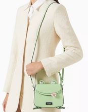 Load image into Gallery viewer, Kate Spade Lily Patent Leather 3D Frog Hobo Bag Green Purse Handbag Novelty