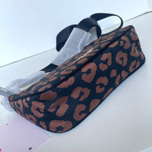 Load image into Gallery viewer, Leopard print clutch bag on a white surface