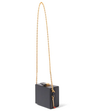 Load image into Gallery viewer, Kate Spade Perfect Match Micro Matchbox Crossbody Black Jazz Bar Square Mini