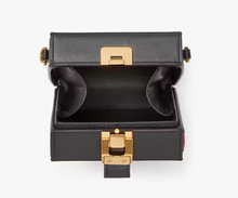 Load image into Gallery viewer, Kate Spade Perfect Match Micro Matchbox Crossbody Black Jazz Bar Square Mini