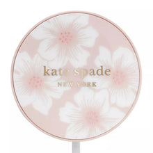 Load image into Gallery viewer, Kate Spade Phone Charging Pad 15W Wireless Magsafe Floral Round USB-C, PD