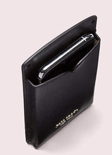 Load image into Gallery viewer, Kate Spade Phone Crossbody Womens Black Spencer Leather Slim Card Case Bag