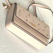 Load image into Gallery viewer, Kate Spade Purl Embellished Flap Chain Wallet Clutch Pearl Ivory Shoulder Bag