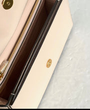 Load image into Gallery viewer, Kate Spade Purl Embellished Flap Chain Wallet Clutch Pearl Ivory Shoulder Bag