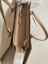 Load image into Gallery viewer, Kate Spade Reese Laurel Way Satchel Brown Leather Crossbody Bag Top Zip