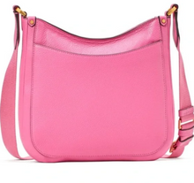 Load image into Gallery viewer, Kate Spade Roulette Medium Messenger Shoulder Bag Pink Pebbled Leather Slim