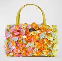 Load image into Gallery viewer, Kate Spade Sam Icon Bouquet Floral Embellished Small Tote Crossbody 90s Bag