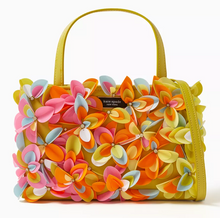 Load image into Gallery viewer, Kate Spade Sam Icon Bouquet Floral Embellished Small Tote Crossbody 90s Bag