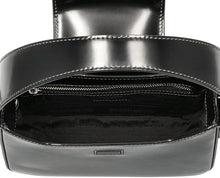 Load image into Gallery viewer, Kate Spade Sam Icon Mini Hobo Black Leather Crossbody 90s Spazzolato Bag