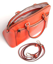 Load image into Gallery viewer, Kate Spade Satchel Crossbody Womens Medium Louise Dome Leather, Tamarillo