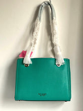 Load image into Gallery viewer, Kate Spade Shoulder Bag Tote Womens Blue Medium Leather Amelia Chain Strap.