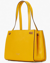 Load image into Gallery viewer, Kate Spade Shoulder Bag Womens Yellow Large Lane Large Leather Hobo Satchel
