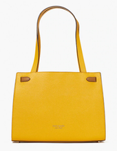 Load image into Gallery viewer, Kate Spade Shoulder Bag Womens Yellow Large Lane Large Leather Hobo Satchel