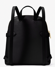 Load image into Gallery viewer, Kate Spade Staci Medium Dome Backpack Black Saffiano Leather Bag