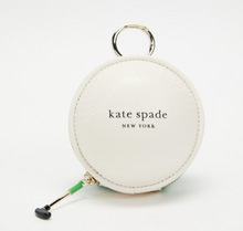 Load image into Gallery viewer, Kate Spade Tee Time Golf Leather Coin Purse White Green Leather Collection Wallet