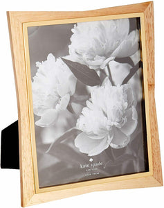 Kate Spade Picture Frame 8x10 Photo Two Hearts Wood Gold-Plated, Boxed