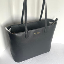 Load image into Gallery viewer, Kate Spade Veronica Large Tote Black Pebbled Leather Structured Shoulder Bag
