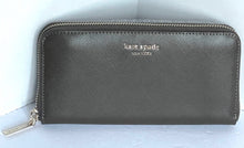 Load image into Gallery viewer, Kate Spade Wallet Womens Large Duck Green Leather Accordian Spencer Zip-Around