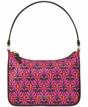 Load image into Gallery viewer, Kate Spade Little Better Sam Shoulder Bag Small  Pink Floral Zip Nylon