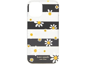 Kate Spade iPhone 12 MINI Case Daisy Dots Crystal Clear Bumper Jeweled