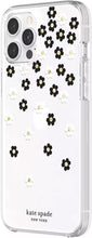 Load image into Gallery viewer, Kate Spade iPhone 12 &amp; 12PRO Scattered Flowers Clear Hardshell Case, NIB