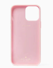 Load image into Gallery viewer, Kate Spade iPhone 13 PRO Case Pink Jeweled Pineapple Protective Bumper 6.1in