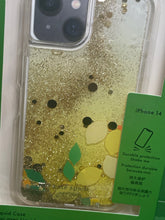 Load image into Gallery viewer, Kate Spade iPhone 14 Case Lemon Drop Liquid Gold Glitter Protect Box Yellow