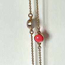 Load image into Gallery viewer, Kate Spade Blossom Necklace Crystal Scatter Womens Gold-Plated Long