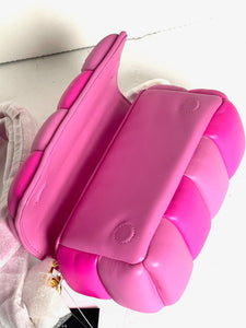 Kate Spade Boxxy Pink Colorblocked East-West Crossbody Leather Crossbody