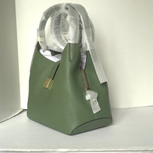 Load image into Gallery viewer, Kate Spade Deco Medium Crossbody Tote Green Leather Shoulder Bag ORGPKG