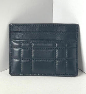 Kate Spade Evelyn Cardholder Quilted Black Leather Slim Wallet Womens Case