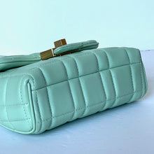 Load image into Gallery viewer, Kate Spade Evelyn Small Quilted Leather Shoulder Bag Chain Pistachio