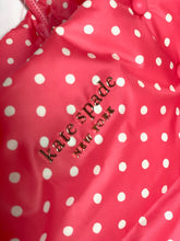 Load image into Gallery viewer, Kate Spade Everything Puffy Tote Large Shoulder Bag Pink Dots Nylon Leather