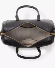 Load image into Gallery viewer, Kate Spade Gramercy Medium Satchel Black Leather Structured Crossbody Bag