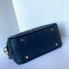 Load image into Gallery viewer, Kate Spade Gramercy Black Leather Satchel Medium Crossbody Bag Doctor Style