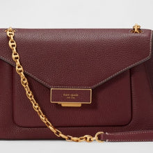 Load image into Gallery viewer, Kate Spade Gramercy Shoulder Bag Convertible Red Leather Crossbody Medium