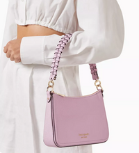 Load image into Gallery viewer, Kate Spade Hudson Shoulder Bag Lavender Medium Leather Crossbody Convertible