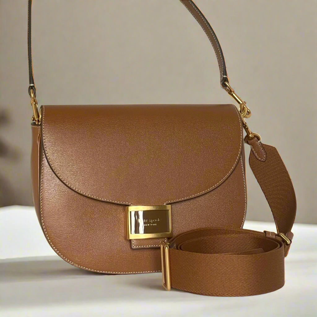 Kate Spade Katy Textured Leather Top Handle Crossbody Bag