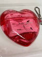 Load image into Gallery viewer, Kate Spade Key To My Heart Liquid Glitter Airpods Pro Gen 2 Case Keychain Clip