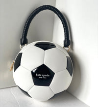 Load image into Gallery viewer, Kate Spade Kickoff Patchwork 3D Soccer Ball Crossbody Top Handle Bag