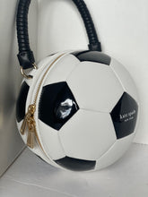 Load image into Gallery viewer, Kate Spade Kickoff Patchwork 3D Soccer Ball Crossbody Top Handle Bag