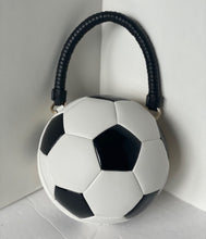 Load image into Gallery viewer, Kate Spade Kickoff Patchwork 3D Soccer Ball Crossbody Top Handle Bag