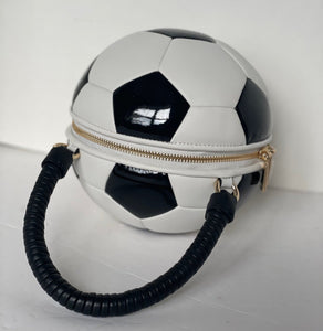 Kate Spade Kickoff Patchwork 3D Soccer Ball Crossbody Top Handle Bag