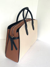 Load image into Gallery viewer, Kate Spade Knott Commuter Laptop Bag Colorblock Large Leather Shoulder Bag