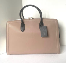 Load image into Gallery viewer, Kate Spade Knott Laptop Bag Tote Womens Beige Large Commuter Leather Work