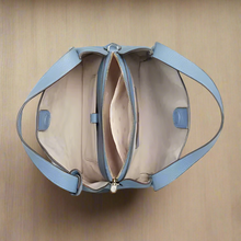 Load image into Gallery viewer, Kate_Spade_Knott_Medium_Crossbody_Blue_Leather_Suede_Satchel_Bag_Manta_01__jpg
