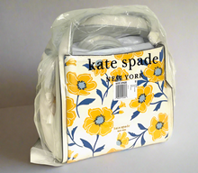 Load image into Gallery viewer, Kate Spade Knott Medium Crossbody Floral Sunshine Cream Yellow Leather ORGPKG