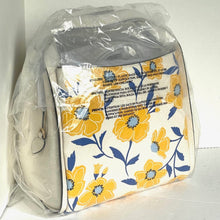 Load image into Gallery viewer, Kate Spade Knott Sunshine Floral Medium Crossbody Tote Cream Yellow ORGPKG