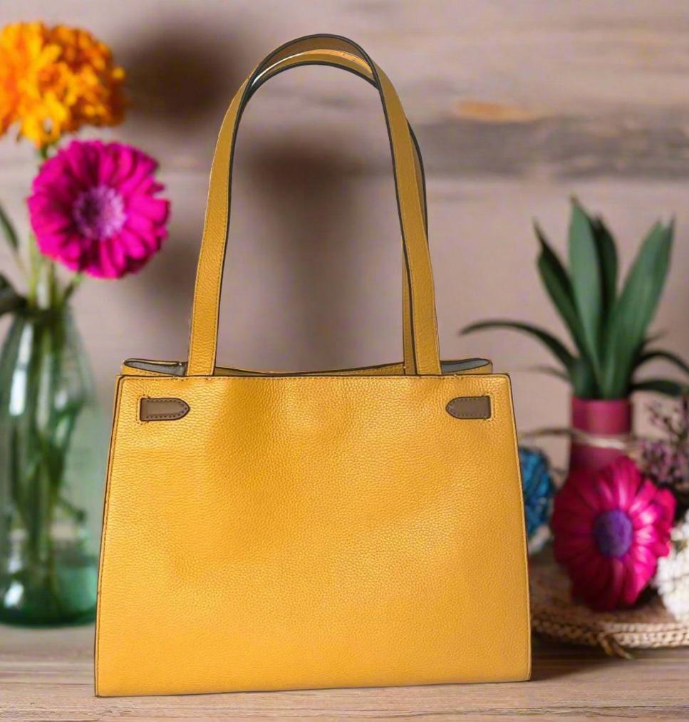 Kate Spade Lane Large Satchel Old Gold Handbags Purses